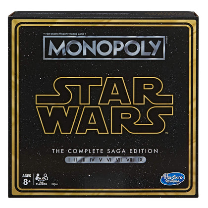 Monopoly: Star Wars Complete Saga Edition Board Game for Kids Ages 8 & Up