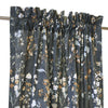 Habitat Rockport Pole Top Curtain Panel Pair Window Dressing Each 50 x 84 in Dark Grey