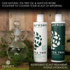 Purezero Tea Tree & Matcha Shampoo and Conditioner Set - Nourishing & Invigorating Scalp Treatment - Zero Sulfates/Parabens/Dyes -100% Vegan & Cruelty Free - Great For Color Treated Hair