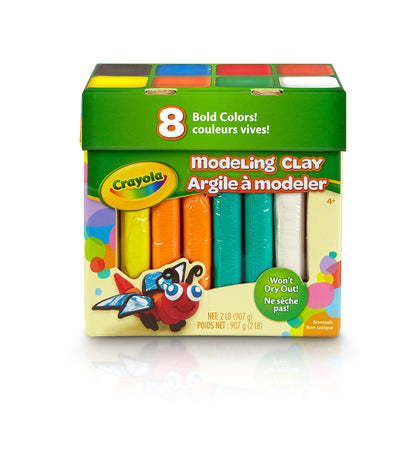 Crayola Modeling Clay in Bold Colors, 2lbs, Gift for Kids, Ages 4 & Up