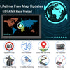 GPS Navigation for Car Truck 2023 - Navigation System 9 Inch Touchscreen Navigator with US/CA/MX Maps, Lifetime Free Map Updates, Voice Broadcast, Speed Camera Warning, Vehicle GPS Unit Handheld
