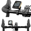 CooSpo Bike Computer Mount, Out-Front Bike Computer Mount Compatible with Garmin,Wahoo,XOSS Bike Computer, Out Front Bracket Plastic Bike Computer Mount Adapter Base