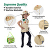 Born Toys Outdoor Explorer Kit for Kids Ages 3-7 Dress Up & Pretend Play Costumes for Boys & Girls 3-7
