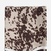 Western Cowboy Changing Pad Cover Super Soft Brown Cowhide
