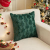 SHITURRE Christmas Tree Decorative Throw Pillow Covers Set of 2 Packs, Soft Fluffy Pillowcases for Home Décor, Boho Pillow Covers for Couch Bedroom(Green-Tree, 18