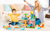 SUMXTCH Marble Run Building Blocks, 255pcs Marble Maze with Elevator DIY Toys Marble Track Sets Educational Toys for Kids, Toddler STEM Toys for Boys Girls Child Age 3,4,5,6,7,8+