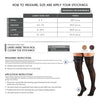Truform Sheer Compression Stockings, 8-15 mmHg, Women's Thigh High Length, 20 Denier, Beige, Large