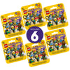 LEGO Minifigures Series 25 6 Pack, Mystery Blind Box, Includes 6 Surprise Minifigures, Collectible Gift for Boys, Girls and Kids Ages 5 and Up, 66763