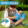Play-Act Bug Catcher Vacuum & Light Up Critter Habitat Box, Bug Catcher Kit for Kids for Backyard Exploration, Includes Insect Pod with Magnification, Indoor/Outdoor Insect Collecting for Boys/Girls