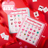 JOYIN 56 Players Valentines Day Bingo Cards (5x5) for Kids School Classroom Exchange Gift Rewards, Valentines Fun Party Games, Indoor Family Activities