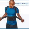 Back Brace Posture Corrector for Men and Women - Adjustable Posture Back Brace for Upper and Lower Back Pain Relief - Muscle Memory Support Straightener (Large)