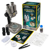 NATIONAL GEOGRAPHIC Dual LED Kids Microscope - 50+ pc Science Kit with 10 Prepared Slides & 10 DIY Blank Slides, Biology Experiment Activity, Microscope Kit for Kids 8-12 (Amazon Exclusive)