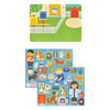 Petit Collage Magnetic Play Scene, Pet Hospital - Magnetic Game Board with Mix and Match Magnetic Animal Friends, Ideal Ages 3+ - Includes 2 Scenes and 50 Animal Magnet Pieces