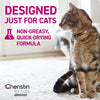Cheristin for Cats Topical Flea Prevention - Starts Killing Fleas in 30 Minutes, 6 Dose