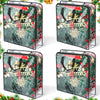 4 Pcs Christmas Wreath Storage Container Clear Organizer Storage Bag for Xmas Wreath Moving Bags with Handles and Dual Zipper Wreath Holder for Storage Plastic Christmas Storage Tote (24 x 7 Inch)