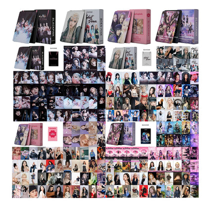 MARKIF Black Pink Merch 220 Pcs, Lomo Card New Album, Photocard Kpop Merchandise