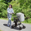 Jeep Unlimited Reversible Handle Stroller, Grey Tweed