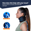 WC- Soft Cervical Collar Adjustable Collar Neck Support Brace, Neck Support Soft Neck Collar Neck Brace for Neck Pain and Support for Women & Men