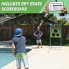 GoSports Football & Baseball Toss Games Available in Football Red Zone Challenge or Baseball Pro Pitch Challenge Choose Between Backyard Toss or Door Hang Targets