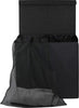 SimpleHouseware Double Laundry Hamper with Lid and Removable Laundry Bags, Black