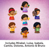 Fisher-Price Little People Toddler Toys Disney Encanto Figure Pack with 7 Characters for Pretend Play Ages 18+ Months