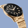 Michael Kors Men's Layton Quartz Watch with Stainless Steel Strap, Gold, 22 (Model: MK8816)