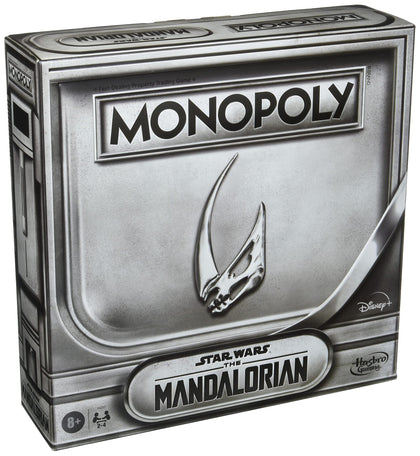 Monopoly: Star Wars The Mandalorian Edition Board Game, Inspired by The Mandalorian Season 2, Protect Grogu from Imperial Enemies, 2-4 players