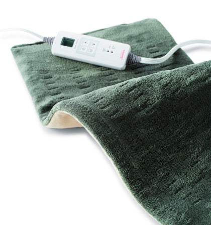 Sunbeam XL Heating Pad for Back, Neck, and Shoulder Pain Relief with Auto Shut Off and 6 Heat Settings, Extra Large 12 x 24