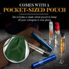 Infinite Scents Cologne Samples Pack Gift Set for Men: 12 Designer Fragrances + Pocket-Sized Pouch - Travel-Size