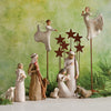 Willow Tree Song of Joy Angel, Singing Soaring! All in Universal Harmony, Elevated Angel for Display with Nativity, Gift for Baptism, First Communion or Confirmation, Sculpted Hand-Painted Figure