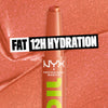 NYX PROFESSIONAL MAKEUP Fat Oil Slick Click, Lightweight, Buildable, Pigmented Vegan Lip Balm - Clout