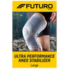 FUTURO Ultra Performance Knee Stabilizer, Ideal for Sprains, Strains, and General Support, Large