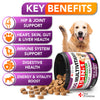 Dog Multivitamin Chewable with Glucosamine - Dog Vitamins and Supplements - Senior & Puppy Multivitamin for Dogs - Pet Joint Support Health - Immunity - Mobility - Energy - Gut - Skin - 120 Chews