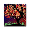 Fall Red Tree Artwork by Roderick Stevens, 24 x 24