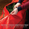 Christmas Tree Storage Bag - Stores 7.5 Foot Artificial Xmas Holiday Tree, Durable Waterproof Material, Zippered Bag, Carry Handles. Protects Against Dust, Insects and Moisture.