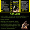 K2xLabs Buster's Organic Hemp Oil 530,000 2-Pack 2-Month Supply for Dogs & Cats - Max Potency - Made in USA - Omega Rich 3, 6 & 9 - Hip & Joint Health, Natural Relief for Pain, Separation Anxiety