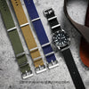 Ritche 4PC 20mm Nylon Strap Nylon Watch Band Compatible with Seiko 5 Watch for Men Women (4 Packs)