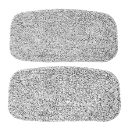GorFanty 2 Packs Steam Mop Pads for Model GF-6610B/GF-6610 Steam Mop Washable, Reusable, Highly Absorbent Microfiber Steam Mop Replacement Pads.