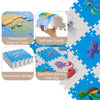 PLAY 10 Puzzle Play Mat, Foam Floor Tiles, Childrens Foam Puzzle Mat 34×34 Inches Sea World 9 Pieces