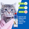 Adams Plus Flea & Tick Shampoo with Precor for Cats, Kittens, Dogs & Puppies Over 12 Weeks Of Age Sensitive Skin Flea Treatment | Kills Adult Fleas, Flea Eggs, Ticks, and Lice