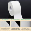 (3 Pack) White Athletic Sports Tape, Very Strong Easy Tear No Sticky Residue Tape for Athlete & Sport Trainers & First Aid Injury Wrap,Suitable for Bats,Tennis,Gymnastics & Boxing?1.5in X 35ft?