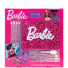 Townley Girl Barbie 35-Well Eyeshadow Palette, Shimmery and Opaque Colors, Pigmented Blendable, 8 Application Brushes Non-Toxic 8+, Perfect for Parties, Sleepovers & Makeovers