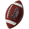 Franklin Sports Junior/Youth Football - Grip-Rite 100 - Kids Junior Size - Durable Outdoor Rubber Football - Brown/White