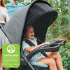 Chicco Bravo LE ClearTex Quick-Fold Stroller - Pewter | Grey