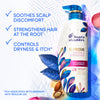 Head & Shoulders Supreme Sulfate Free Dandruff Shampoo with Argan Oil, Anti-Dandruff Treatment, Soothe & Strengthen, 28.2 Fl Oz