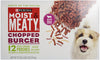 Purina Moist & Meaty Dog Food, Chopped Burger, 12 Pouches, 6 oz each