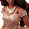 Barbie The Movie Doll, President Barbie Collectible Wearing Shimmery Pink and Gold Dress with Sash