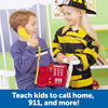 Learning Resources Teaching Telephone - 1 Piece, Ages 3+ Toddler Learning Toys, Pretend Play Telephone, Toy Telephone, Phone for Kids, Pre-Recorded Greetings, Develops Memory Skills