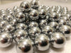 Alien Play 68 Caliber Self Defense Balls 100 Counts 7.1 Grams Hard and Powerful Aluminum Ammo Non-Lethal Solid .68 Cal Paintball Projectiles Fit for Byrna SD, HD and LE (Silver, Aluminum)