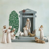 Willow Tree The Three Wisemen, Follow a Star to Find the Light of the World, Set of Walking, Bowing, Kneeling Figures Carrying Gifts for Holy Family, Sculpted Hand-Painted Figures for Classic Nativity
